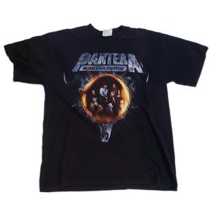 Vintage Mens Size XL Pantera Reinventing the Steel Black T-Shirt